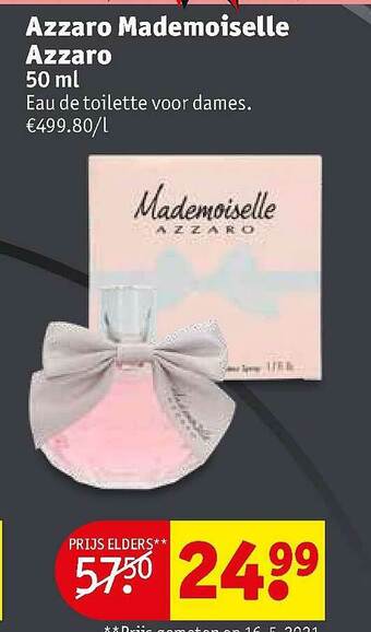 Kruidvat Azzaro Mademoiselle Azzaro aanbieding