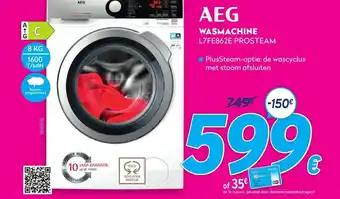 Krëfel AEG Wasmachine L7FE862E Prosteam aanbieding