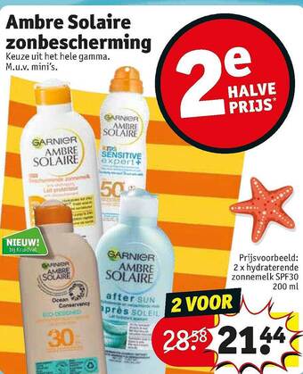 Kruidvat Ambre Solaire Zonbescherming aanbieding