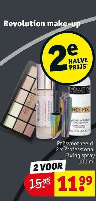 Kruidvat Revolution Make-up aanbieding