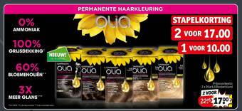 Kruidvat GARNIER OLIA Permanente Haarkleuring aanbieding
