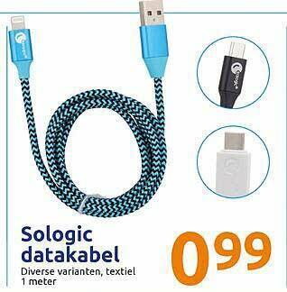 Action Sologic Datakabel aanbieding