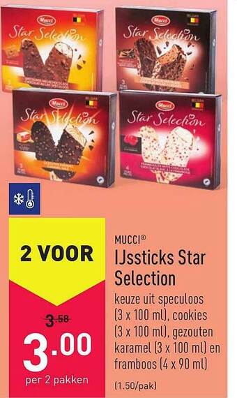 Mucci Ijssticks Star Selection