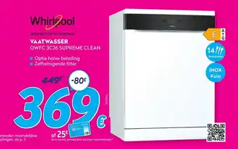 Vaatwasser OWFC 3C26 Supreme Clean