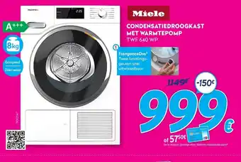 Condensatiedroogkast Met Warmtepomp TWF 640 WP
