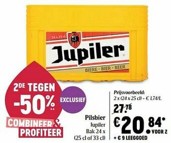 Delhaize Pilsbier jupiler aanbieding