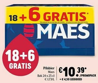 Delhaize Pilsbier maes aanbieding