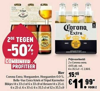 Bier corona extra