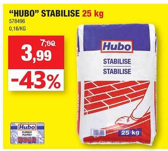 Hubo Hubo stabilise aanbieding