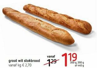 Groot wit stokbrood