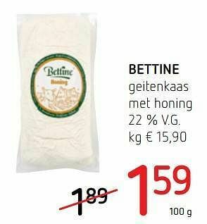 Bettine geitenkaas met honing