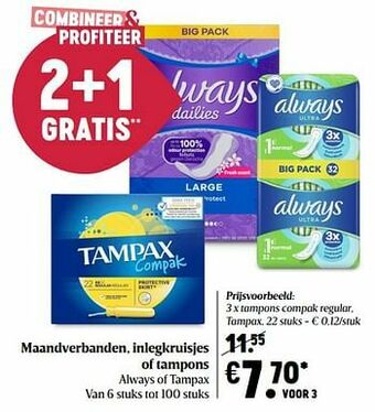Tampons compak regular, tampax