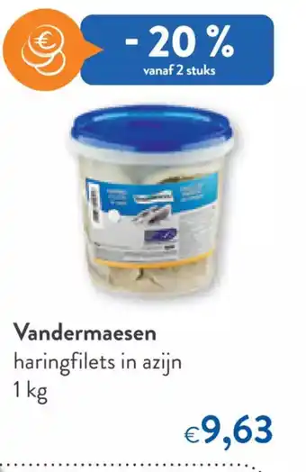 Vandermaesen haringfilets in azijn 1kg