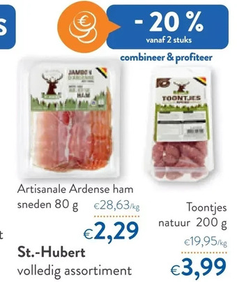 OKay Artisanale ardense ham sneden aanbieding