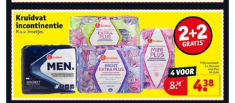Kruidvat Kruidvat incontinentie aanbieding