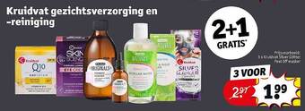 Kruidvat Kruidvat gezichtsverzorging en reiniging aanbieding