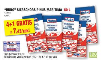Hubo Hubo sierschors pinus maritima aanbieding