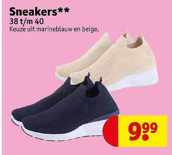 Kruidvat Sneakers aanbieding