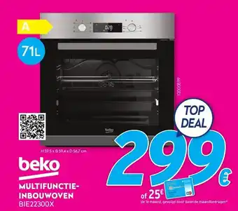 Krëfel Beko Multifuctie-inbouwoven aanbieding