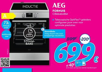 Krëfel AEG Fornuis CIB6646ABM aanbieding