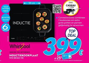 Krëfel Whirlpool Inductiekookplaat WB B8360 NE aanbieding
