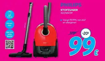 Krëfel Philips Stofzuiger XD3140/09 aanbieding