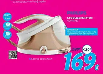 Krëfel Philips Stooomgenerator GC9415/60 aanbieding