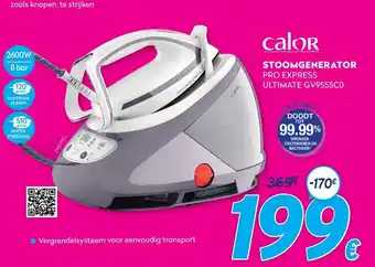 Krëfel Stoomgenerator GV9555C0 aanbieding