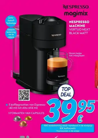 Krëfel Nespresso Machine aanbieding