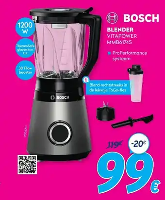Krëfel Blender Vitapower MMB6174S aanbieding
