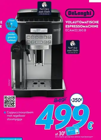 Volautomatische Espressomachine ECAM22 360 B
