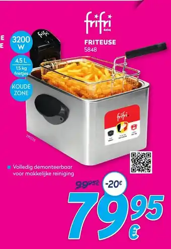 Krëfel Friteuse 5848 aanbieding