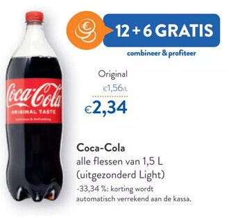 OKay Coca-cola Original 1.5L aanbieding