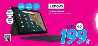 Krëfel Chromebook Ideapad Duet CT-X636F aanbieding