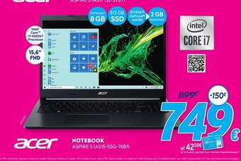 Krëfel Acer Notebook Aspire 5 (A515-55G-76B1) aanbieding