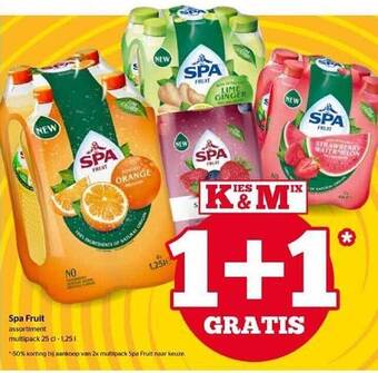 Spar Spa fruit aanbieding