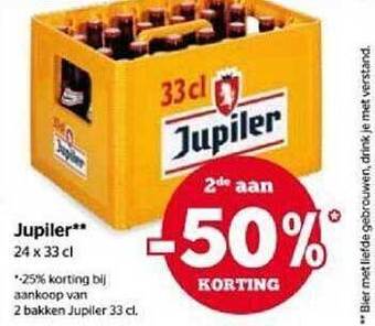Spar Jupiler aanbieding