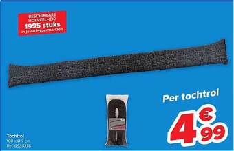 Carrefour Tochtrol aanbieding