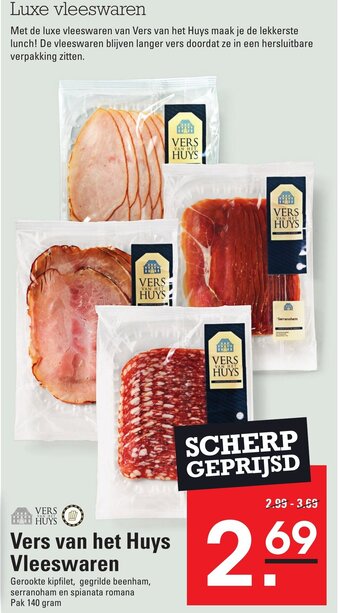 Vers van het Huys vleeswaren