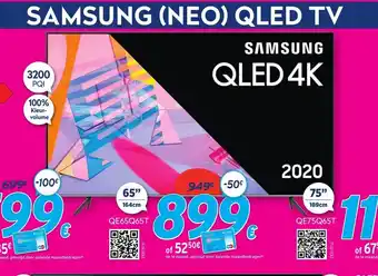 Krëfel Samsung (NEO) QLED TV 65x154cm QE65Q65T aanbieding