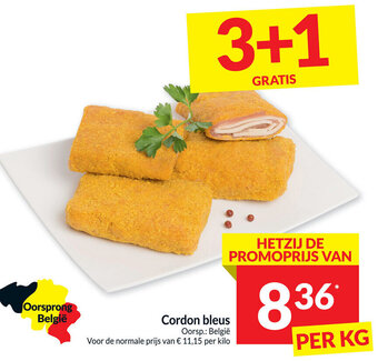 Intermarché Cordon bleus per kg aanbieding