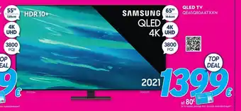 Krëfel QLED TV QE65Q80AATXXN 65x164cm aanbieding