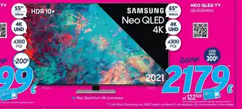 Krëfel Neo QLED TV QE65QN85A 65x164cm aanbieding