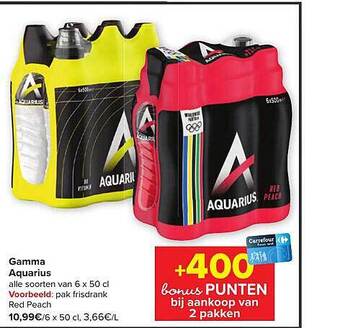 Carrefour Gamma aquarius aanbieding