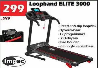iTEK Loopband elite 3000 aanbieding
