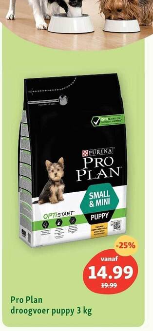 Maxi Zoo Pro plan droogvoer puppy aanbieding