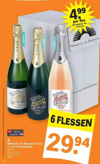 Albert Heijn Marqués de requena cava aanbieding