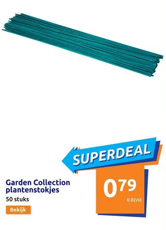 Action Garden Collection Plantenstokjes 50 Stuks aanbieding