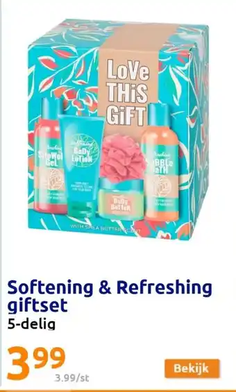 Action Softening & Refreshing Giftset 5 Delig aanbieding
