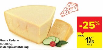 Carrefour Market Grana Padano 100g aanbieding